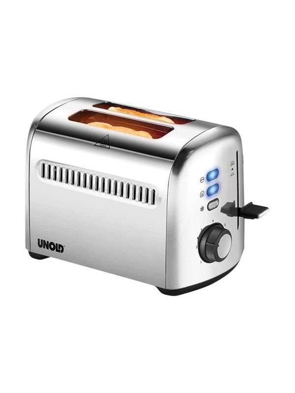 Unold Brödrost & Toaster 38326 Retro - toaster - stainless steel