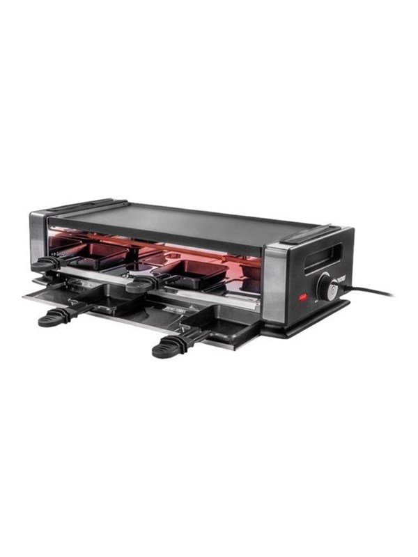Produktfoto för UNOLD 48730 Finesse Basic - Raclette/grill/häll - 1.2 kW - svart / rostfritt stål