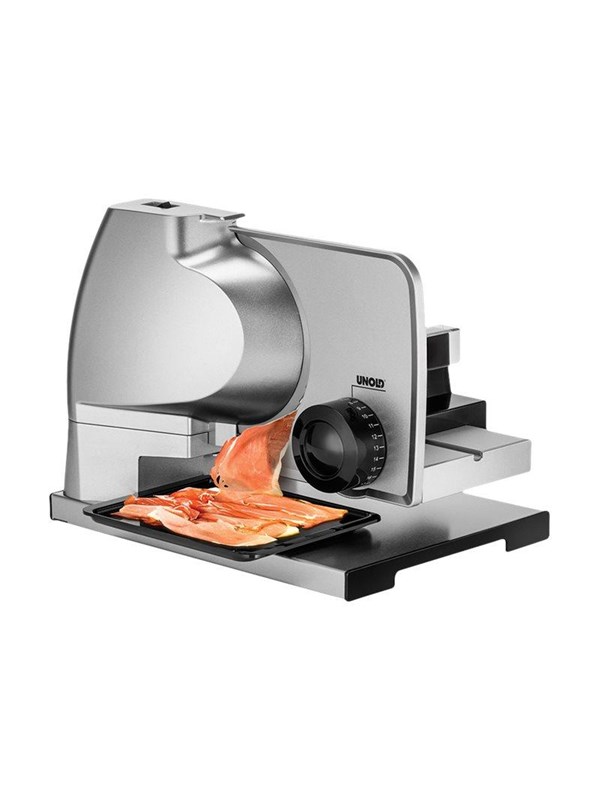Unold Påläggsmaskin 78826 Metal Plus - slicer - silver/black - 100 W