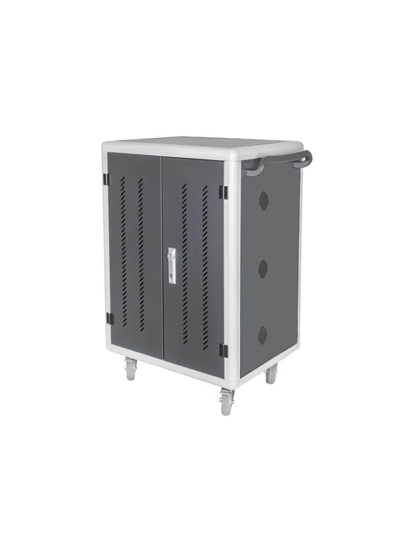 DIGITUS DN-45002 - cart - for 30 tablets / notebooks - black RAL 9005