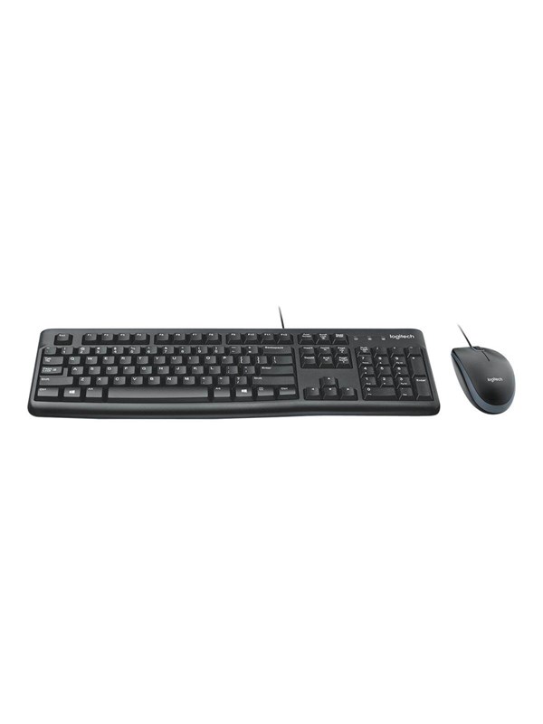 Logitech Desktop Mk120 Tastatur & Mus Set Italiensk