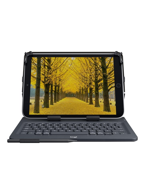 Logitech Universal Keyboard And Folio Case Azerty French Tastatur & Folio Set Fransk Svart