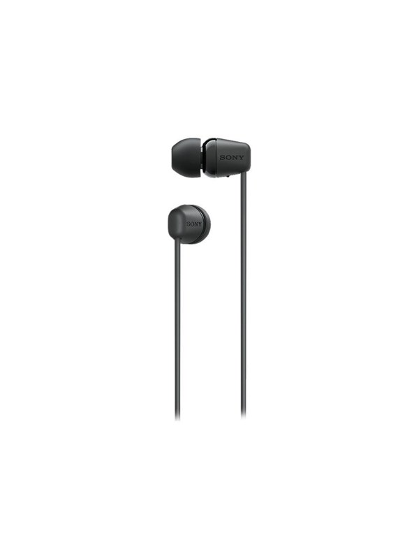 Sony Wi C100 Earphones With Mic Black
