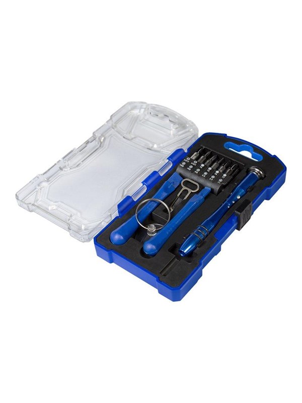 LogiLink Screwdriver set with attachable bits and accessory 17 pieces