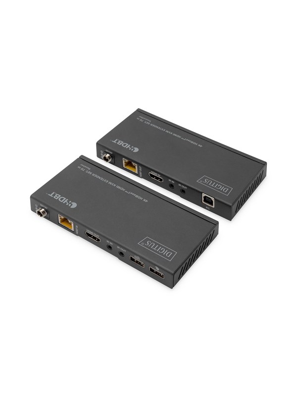 DIGITUS 4K HDBaseT HDMI KVM Extender Set