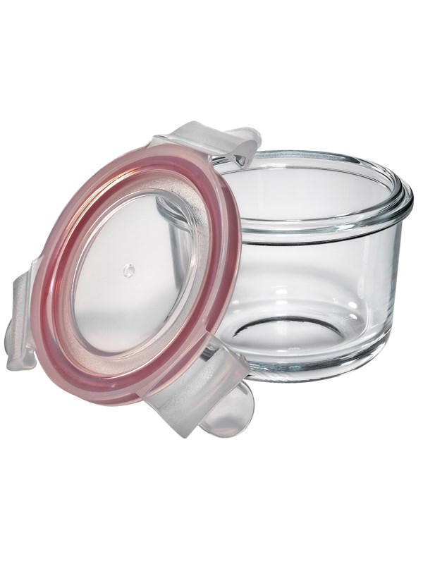 KÜCHENPROF Opbevaringsboks rund glas 8cm MINI