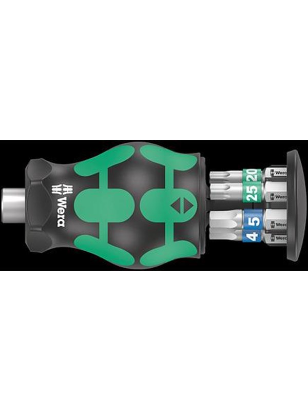 Wera Kraftform Kompakt Stubby magazine 3. 6 pieces