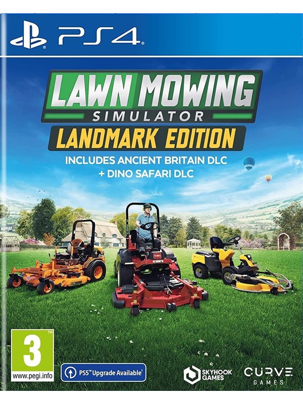 Lawn Mowing Simulator Landmark Edition Sony Playstation 4 Simulation Mowing