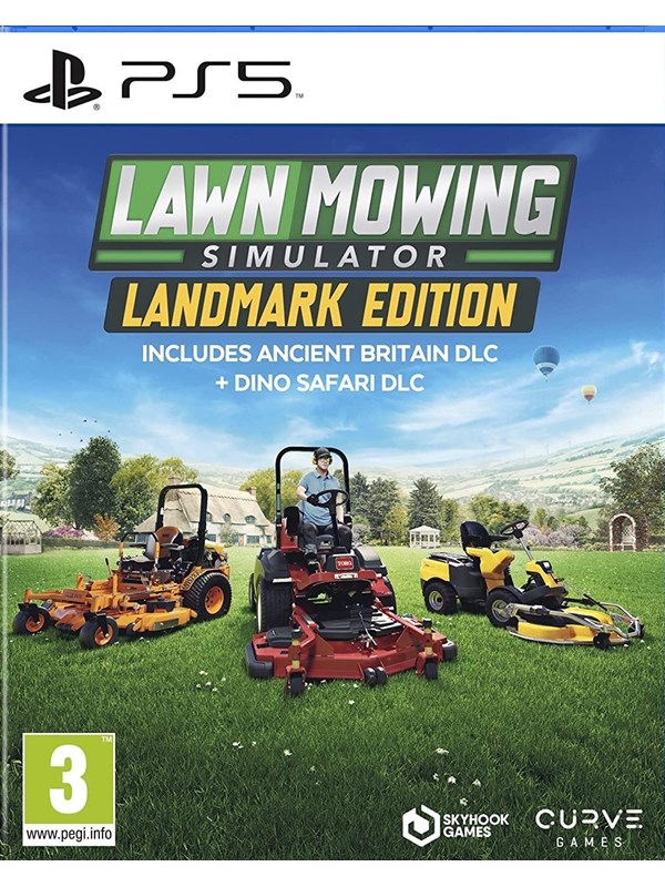 Lawn Mowing Simulator Landmark Edition Sony Playstation 5 Simulation Mowing
