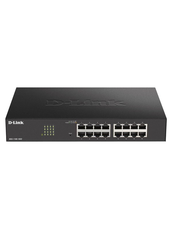 D-Link DGS 1100-16V2 16-Port Gigabit Smart Managed Switch