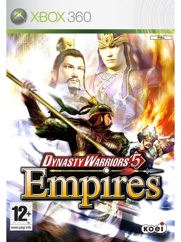Dynasty Warriors 5: Empires Microsoft Xbox 360 Strategi