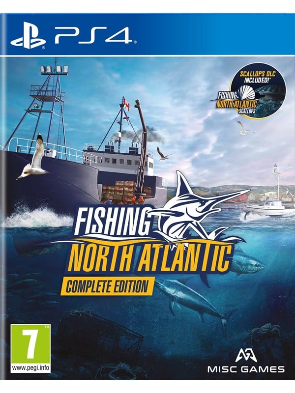 Fishing: North Atlantic Complete Edition Sony Playstation 4 Simulator
