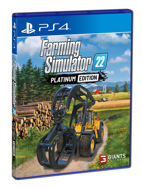 Farming Simulator 22 Platinum Edition Sony Playstation 4 Simulator