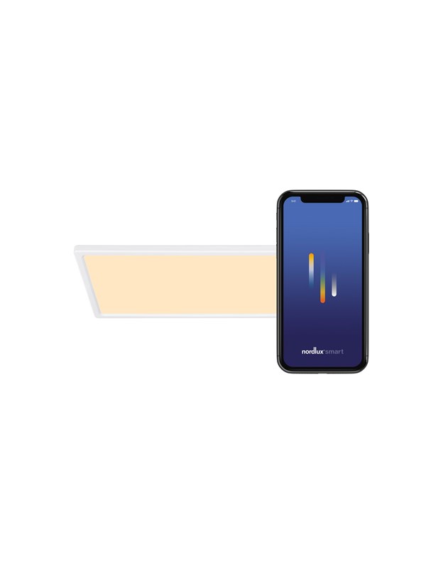 Nordlux Harlow Smart RGB Plafond Vit