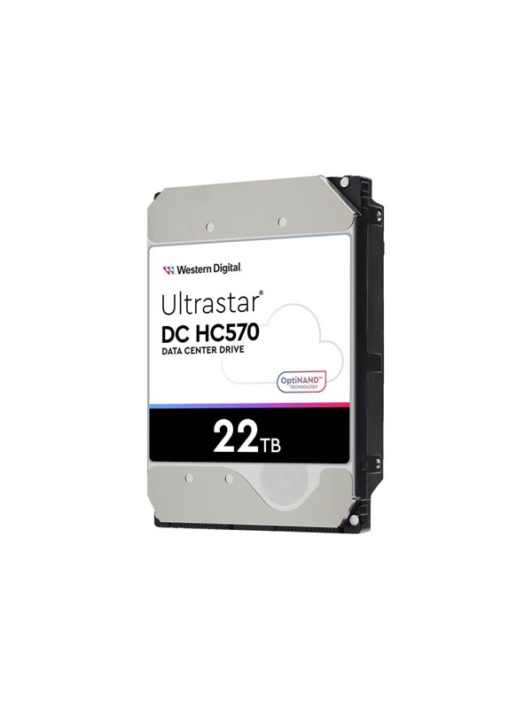 WD Ultrastar DC HC570 - 22TB - Hårddisk - 0F48155 - SATA-600 - 3,5"