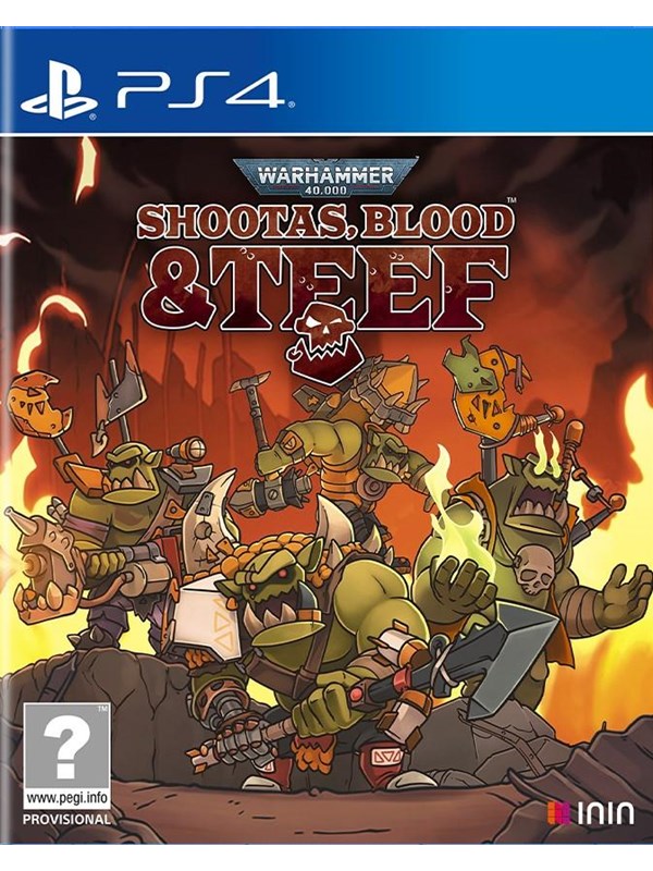 Warhammer 40.000: Shootas Blood &amp; Teef Sony Playstation 4 Plattformsspelare