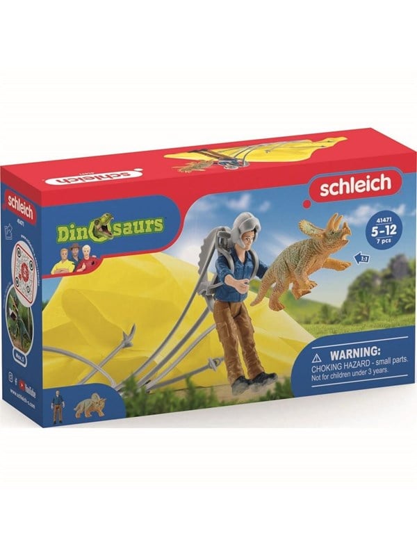 Schleich fallskärmsräddning