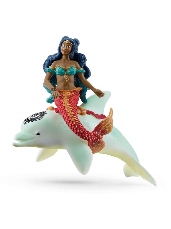 Schleich Isabelle på delfin