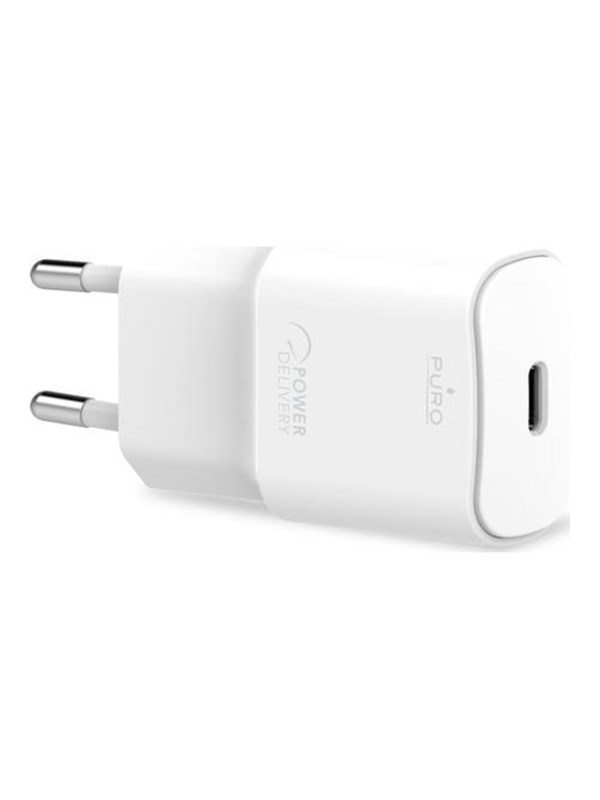 Puro PURO Väggladdare USB-C 20W - Vit