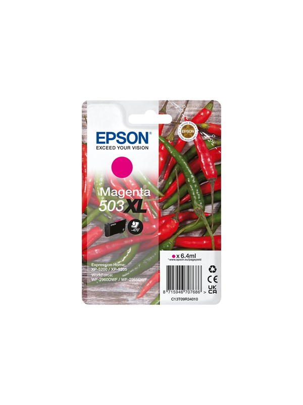 Epson 503XL - XL - magenta - original - ink cartridge