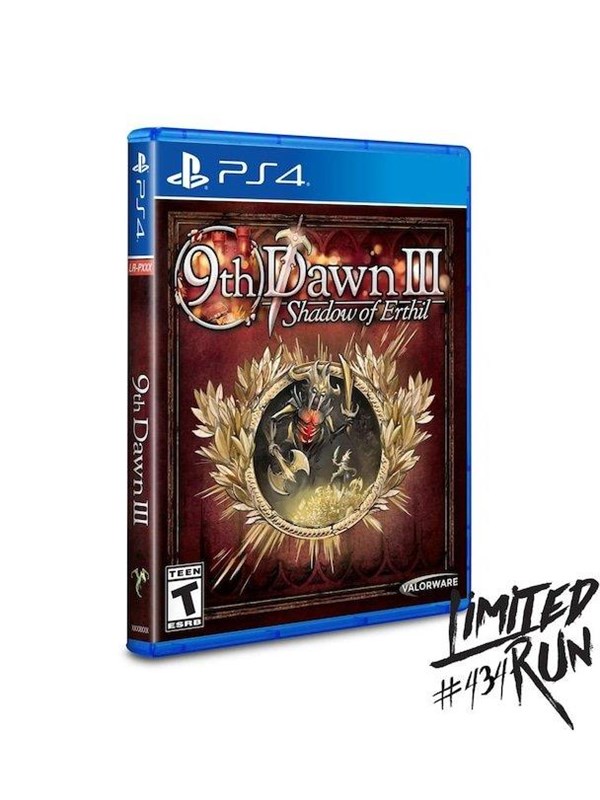 9th Dawn Iii Shadow Of Erthil Limited Run #431 Sony Playstation 4 Action / Aventyr