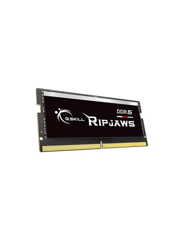 G.skill Ripjaws Sodimm Ddr5 4800 16gb Cl34 Single Channel 1 Pcs Intel Xmp Svart