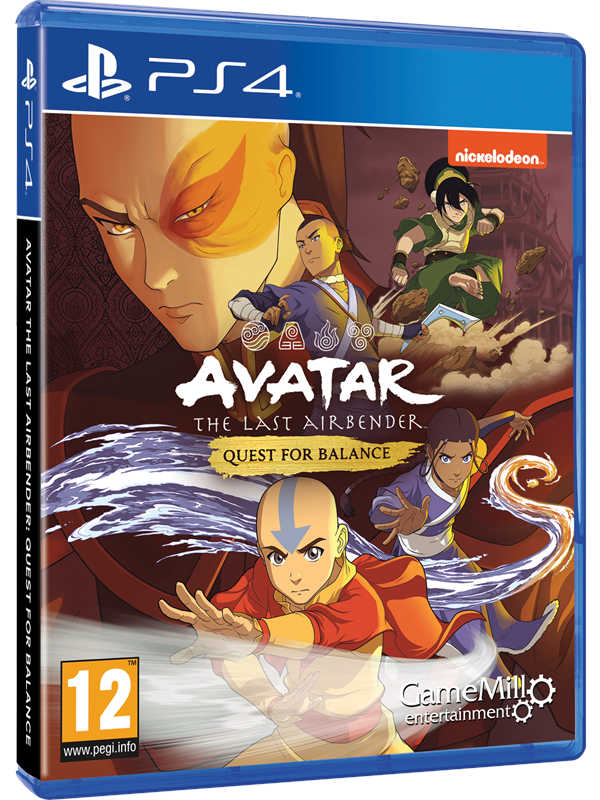 Avatar The Last Airbender: Quest For Balance Sony Playstation 4 Action