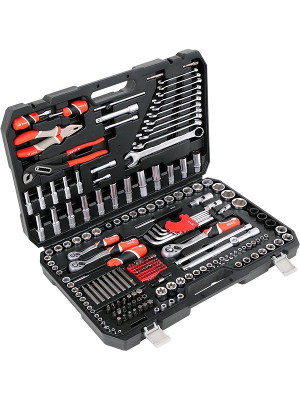 Yato YT-38941 TOOL SET 1/4" 3/8" 1/2" KPL 225 PCS