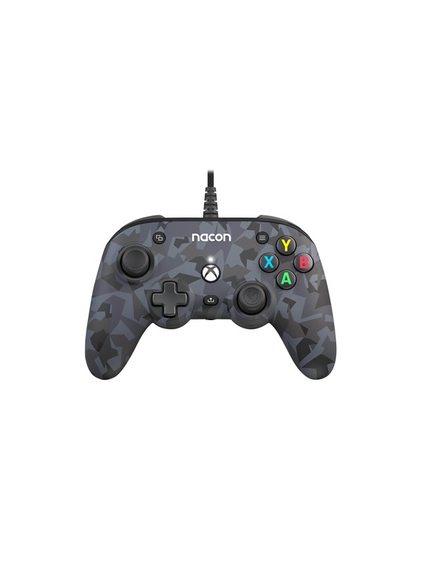 NACON Wired Pro Compact Controller Grey Camo - Wired Controller - Microsoft Xbox One