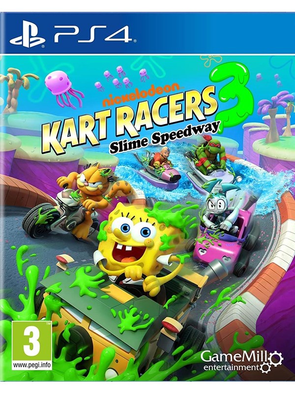 Nickelodeon Kart Racers 3: Slime Speedway Sony Playstation 4 Racing