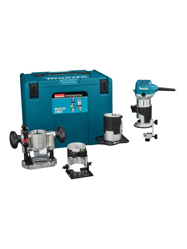 Makita RT0702CX3J - Trim Router - 710 W