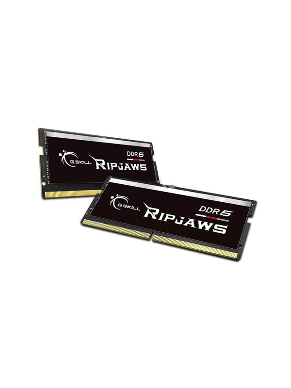 G.skill Ripjaws Sodimm Ddr5 4800 64gb Cl38 Dual Channel 2 Pcs Intel Xmp Svart