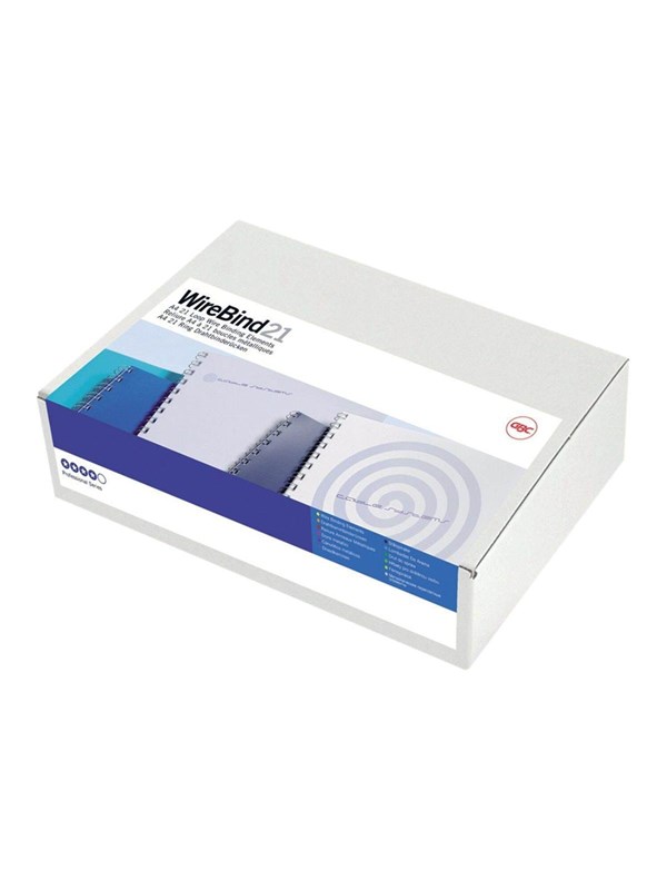 ACCO Brands Metallspiraler MultiBind Silver 10mm Silver