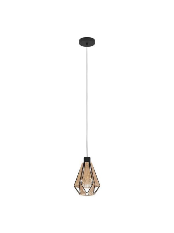 EGLO ADWICKLE pendant black/natural
