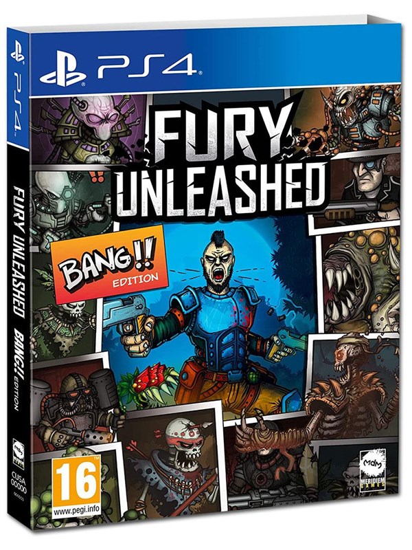 Fury Unleashed Bang Edition Sony Playstation 4 Plattformsspelare