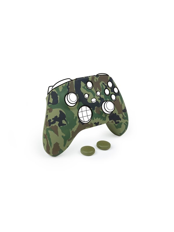 Bigben Interactive Silicon Glove Thumb Grips For Controller Camo Green Miscellaneous Tillbehör Till Spelkonsol Microsoft Xbox Series S
