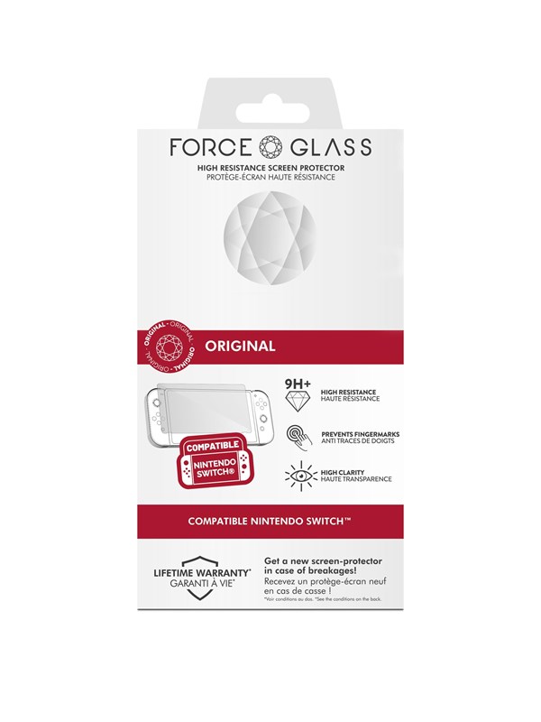 NACON Force Glass Kit - Skärmskydd - Nintendo Switch