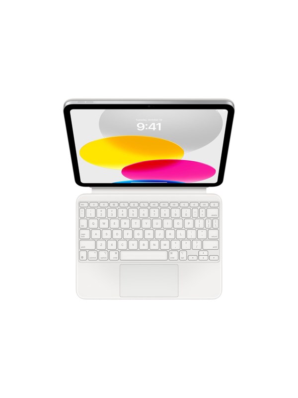 Apple Magic Keyboard Folio for iPad (A16) - Swedish - Tastatur &amp; Folio set - Svenska - Vit