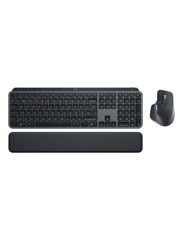 Logitech MX Keys Combo For Business Gen 2 (ND) - Tastatur & Mus set - Nordisk - Svart