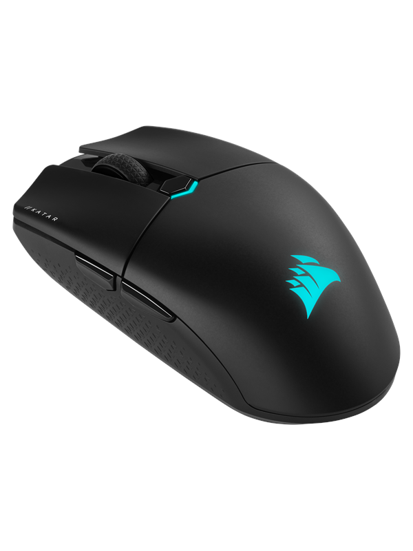 Corsair Katar Elite Wireless - Gamingmus - Optic - 6 knappar - Svart - Köp för SEK 599 - Spara 24%