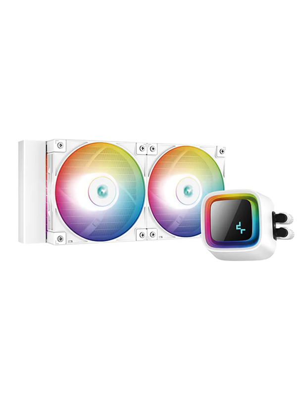 Deepcool Ls520 White Cpu Vattenkylare Max 33 Dba