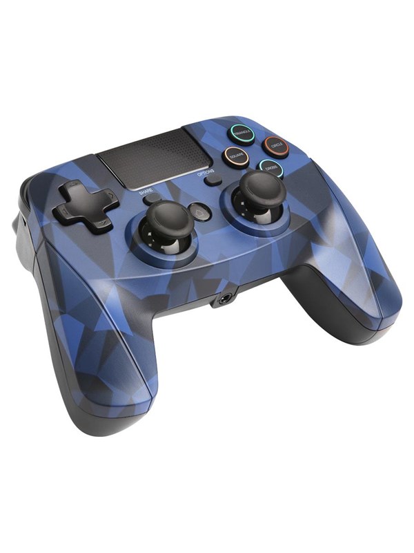 Snakebyte GAME:PAD 4 S WIRELESS (CAMO BLUE) - Wireless Controller - Sony PlayStation 4