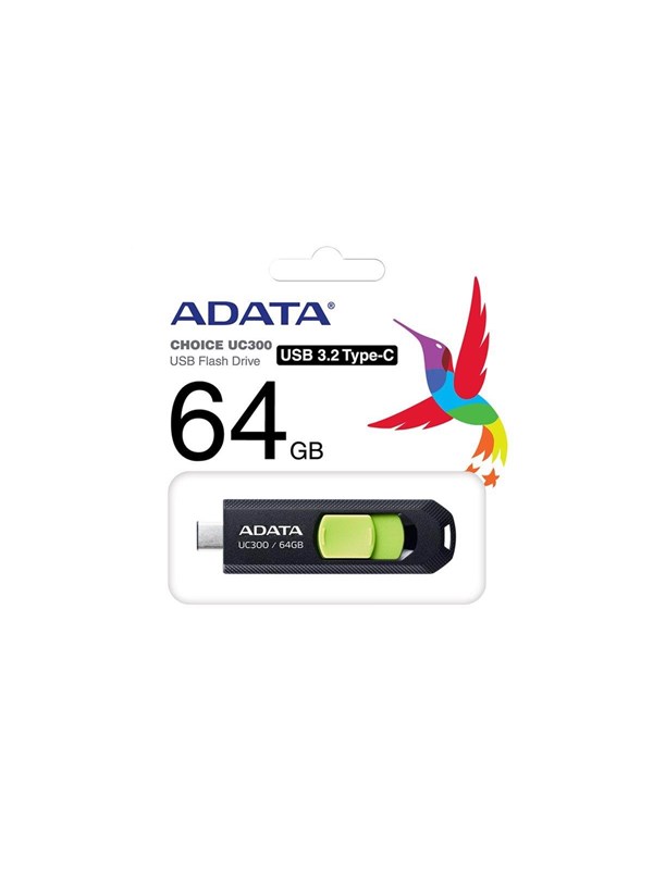 A Data Adata Uc300 64gb Usb Minne