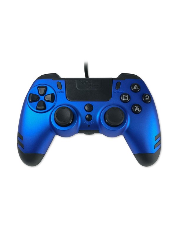 Steelplay Slim Pack Wired Controller Blue Wired Controller Sony Playstation 4