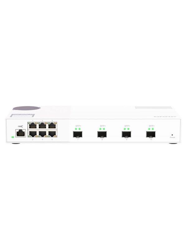 QNAP QSW-M2106-4S 10GbE + 2.5GbE Layer 2 Web Managed Switch
