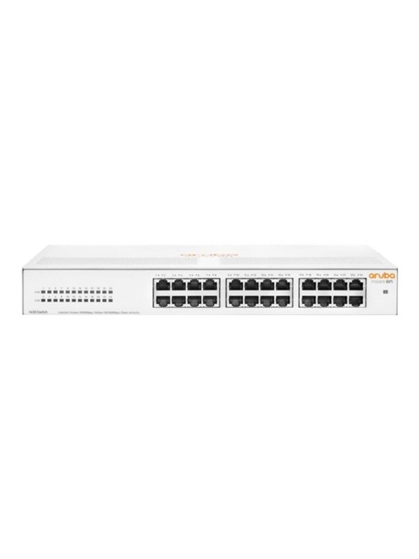 Produktfoto för HPE Aruba Instant On 1430 24G Switch - Switch - ohanterad - 24 x 10/100/1000 - skrivbordsmodell, rackmonterbar, väggmonterbar - BTO