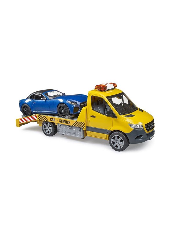 Bruder MB Sprinter transporter with Roadster and L & S Module