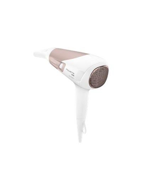Tefal Hårtork Rowenta Studio Dry Glow CV5830F0 - hairdryer - white/orange cashmere metal - 2100 W