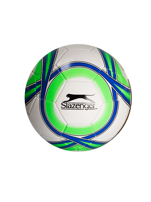 Slazenger Multicolor Soccer Ball No. 4 - green