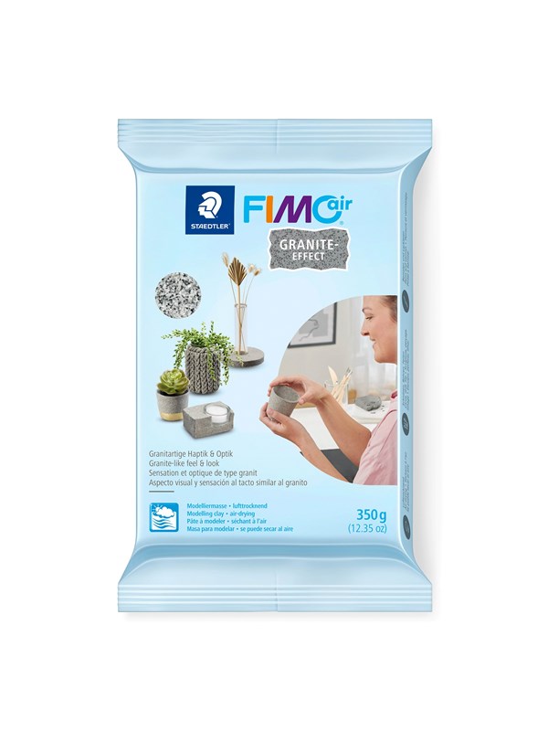 Produktfoto för Staedtler® FIMO AIR granit-effect 350g grå